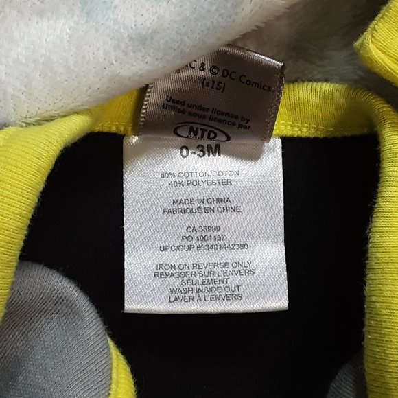 ❄️ 0-3m | DC Comics | Batman Jumpsuit/Footies - Picture 6 of 6